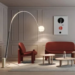 Fontana Arte Alicanto LED Bogenleuchte