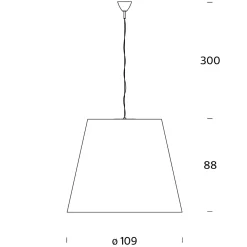 Fontana Arte Amax Pendelleuchte