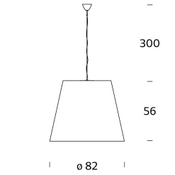 Fontana Arte Amax Pendelleuchte