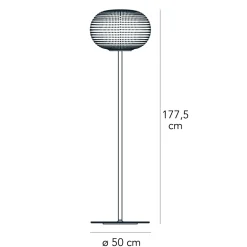 Fontana Arte Bianca Stehleuchte