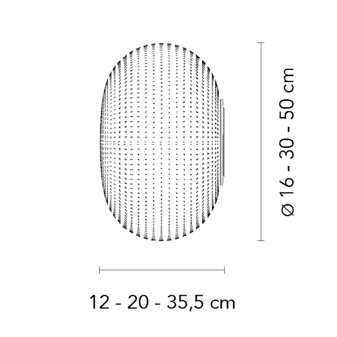 Fontana Arte Bianca Wand- / Deckenleuchte