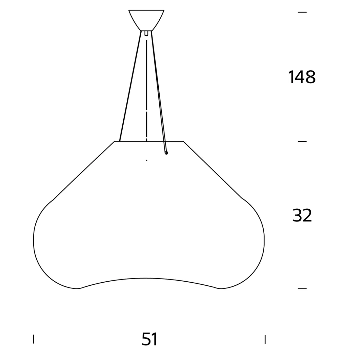 Fontana Arte Bolla Pendelleuchte