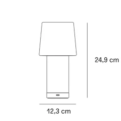 Fontana Arte Cameo LED Akkuleuchte