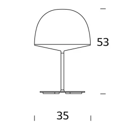 Fontana Arte Cheshire Tischleuchte