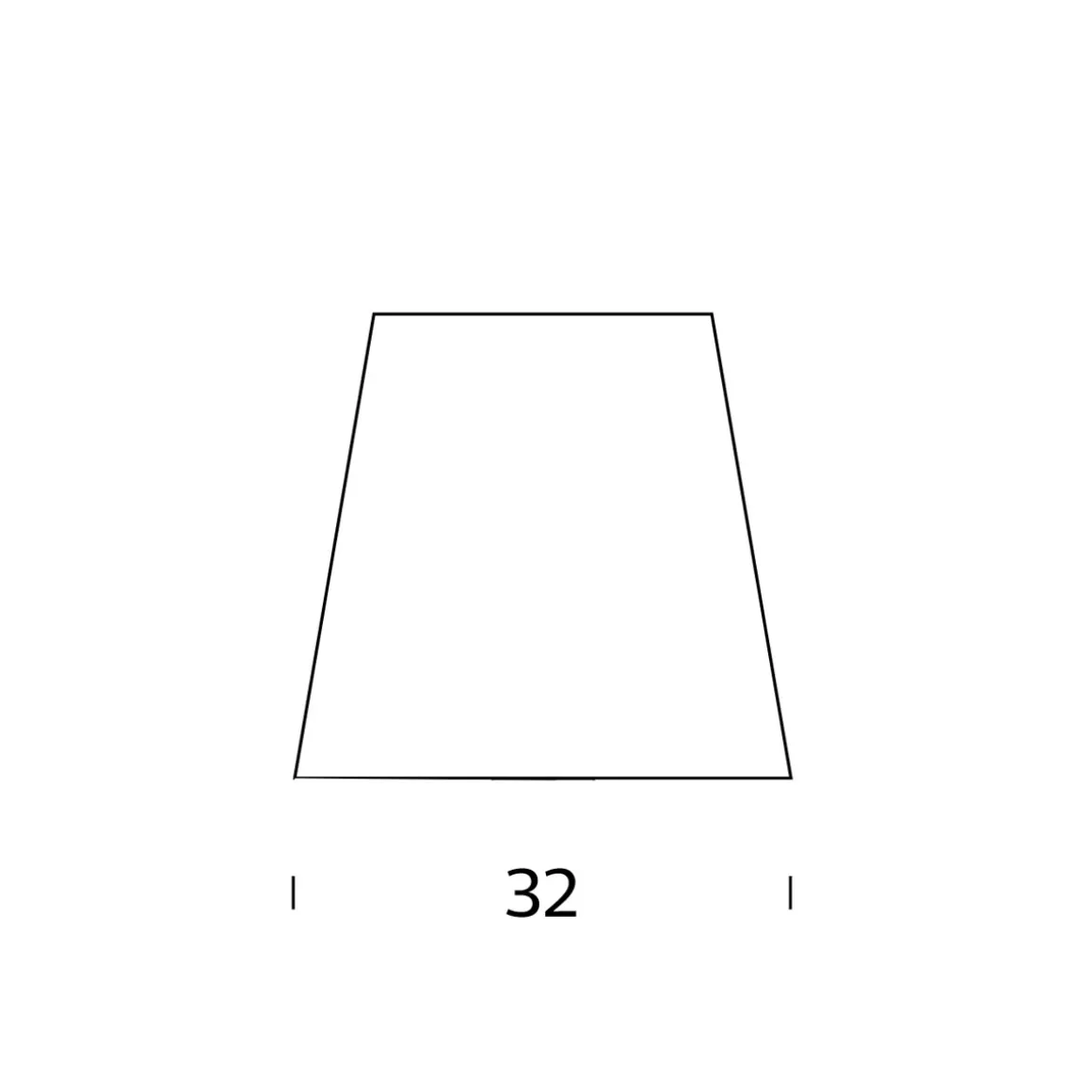 Fontana Arte Diffusor / Ersatzschirm für die Fontana Media Tischleuchte