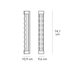 Fontana Arte Frenesi LED Wandleuchte