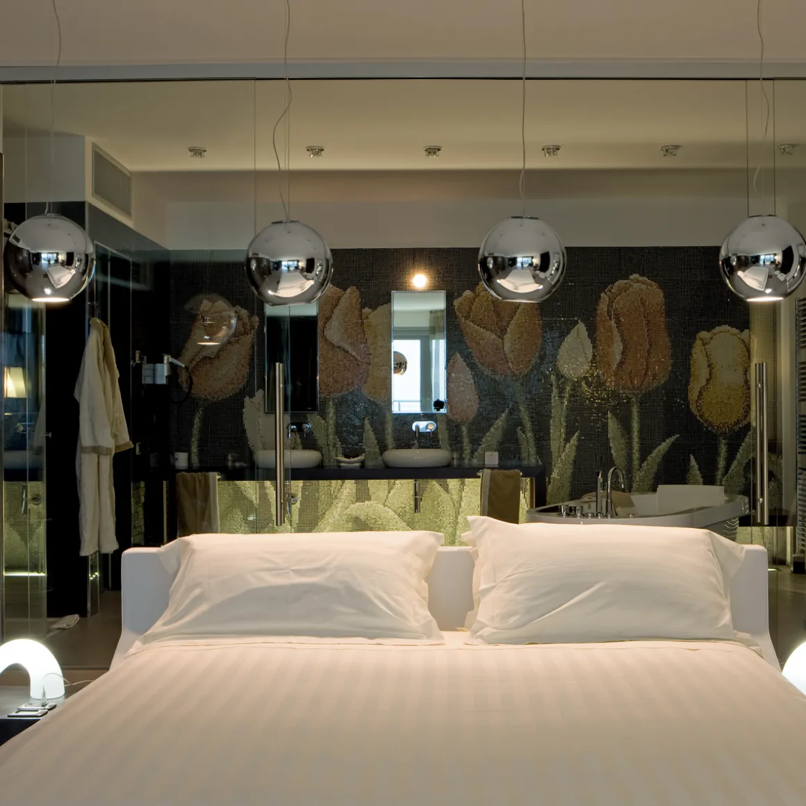 Fontana Arte Globo Di Luce Pendelleuchte