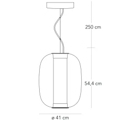 Fontana Arte Meridiano Grande LED Pendelleuchte