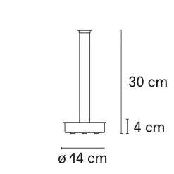 Fontana Arte Oort Outdoor LED Stehleuchte
