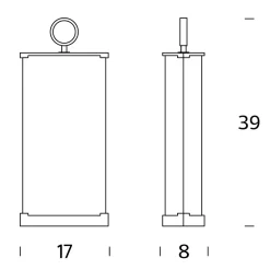 Fontana Arte Pirellina Tischleuchte