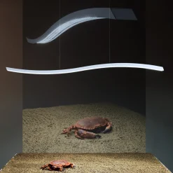 Fontana Arte Serpentine LED Pendelleuchte, Ausstellungsstück