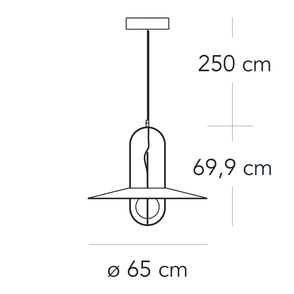 Fontana Arte Setareh 438 LED Pendelleuchte