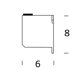 Fontana Arte Wandhalterung für Naska / Nasketta