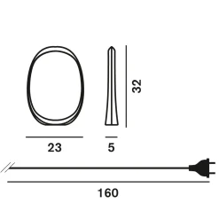 Foscarini Anisha LED Tavolo