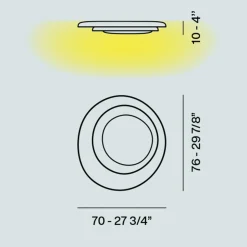 Foscarini Bahia LED Parete / Soffitto