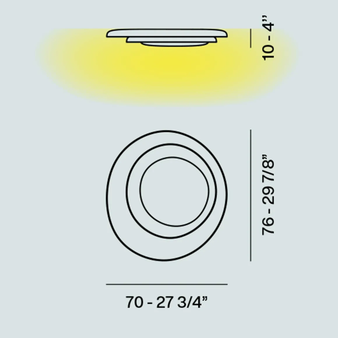 Foscarini Bahia LED Parete / Soffitto