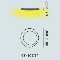 Foscarini Bahia Mini LED Parete / Soffitto