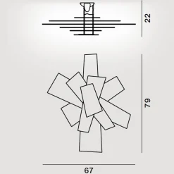 Foscarini Big Bang Parete / Soffitto