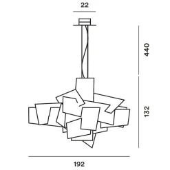 Foscarini Big Bang XL LED Sospensione
