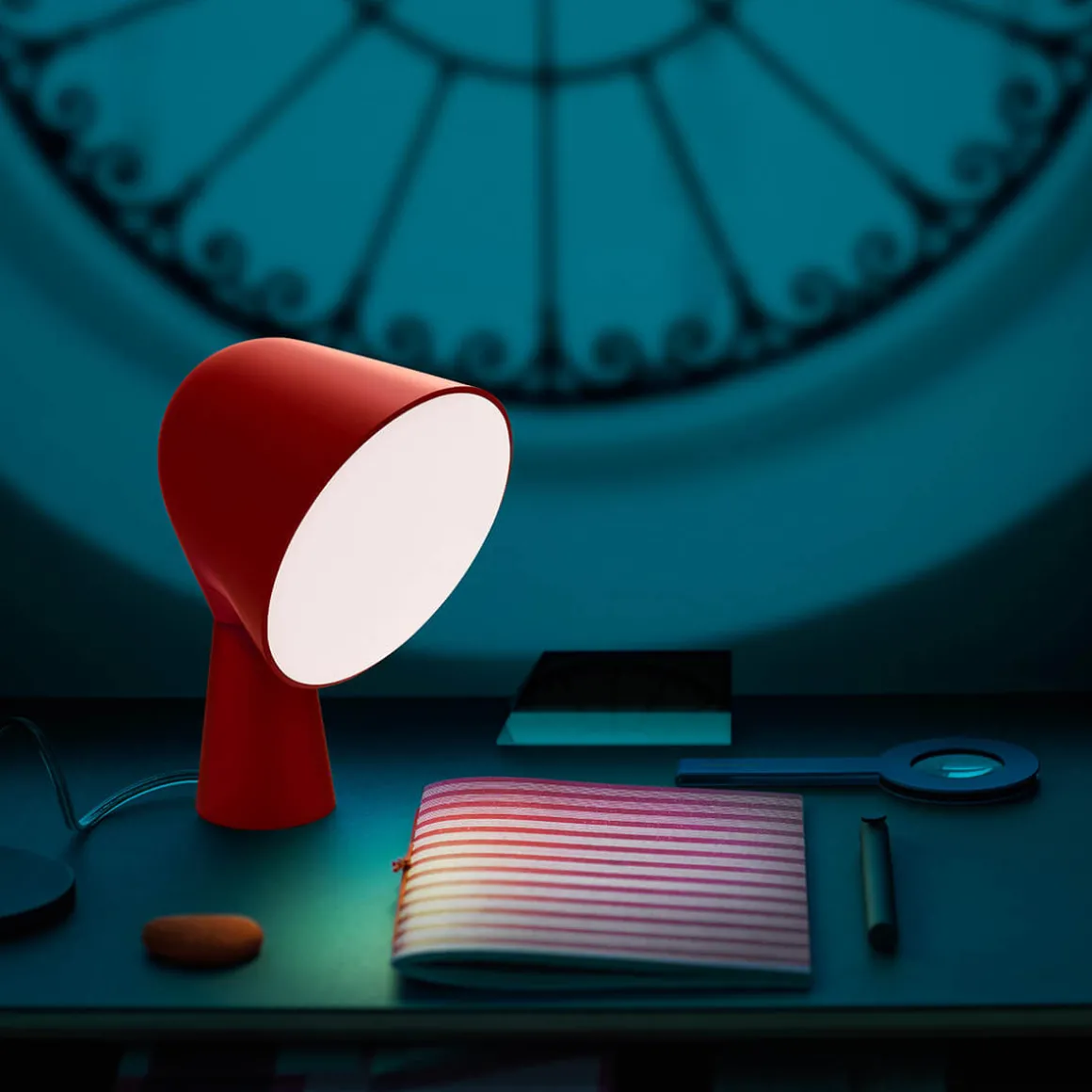 Foscarini Binic Red Tavolo Special Edition