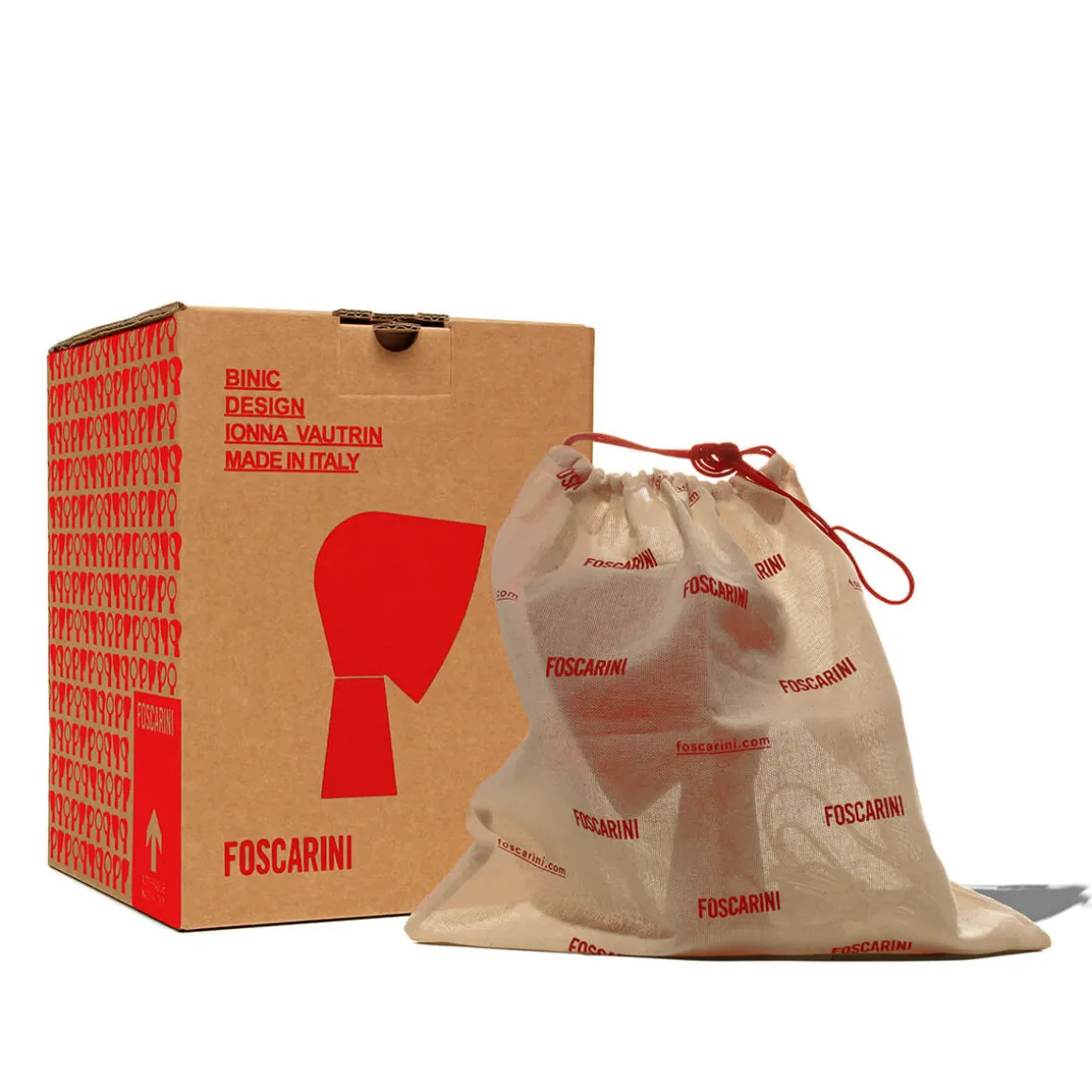 Foscarini Binic Red Tavolo Special Edition