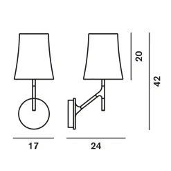 Foscarini Birdie Parete