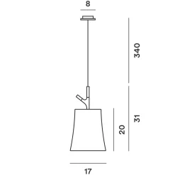 Foscarini Birdie Piccola Sospensione