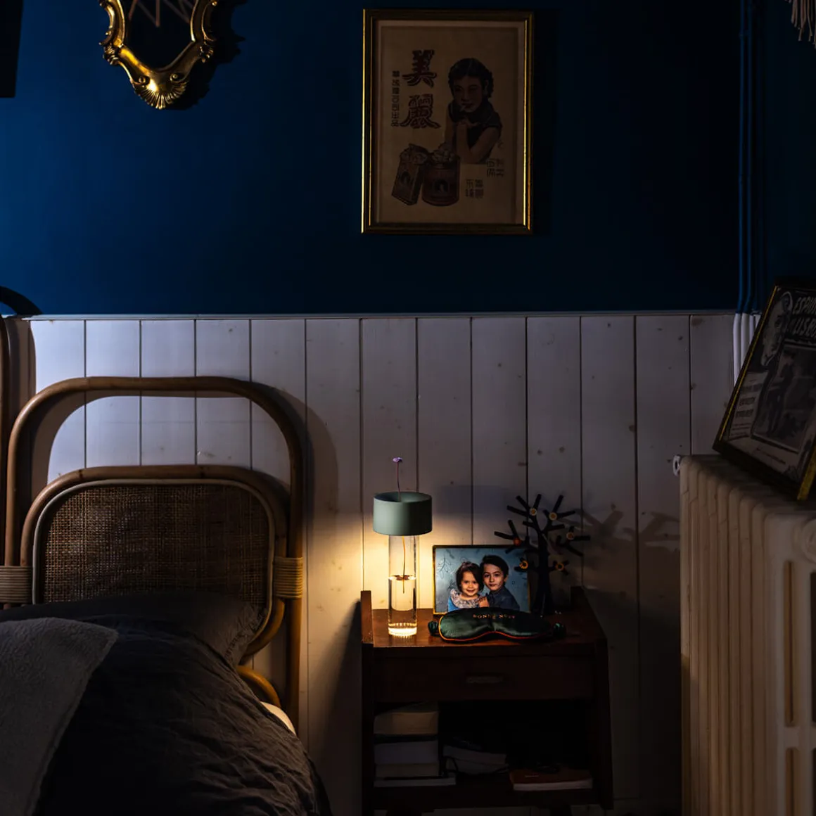 Foscarini Fleur LED Tavolo Akkuleuchte & Vase