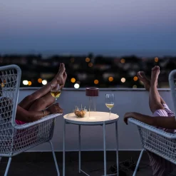 Foscarini Fleur LED Tavolo Akkuleuchte & Vase