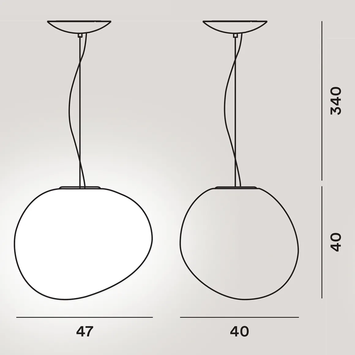 Foscarini Gregg LED Sospensione