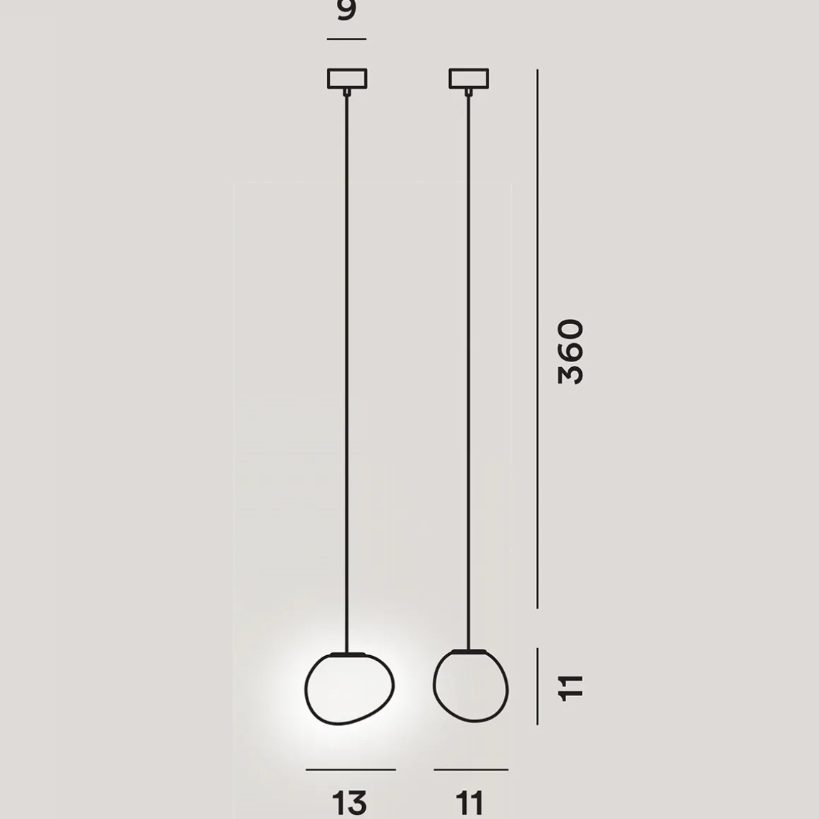 Foscarini Gregg Piccola Sospensione