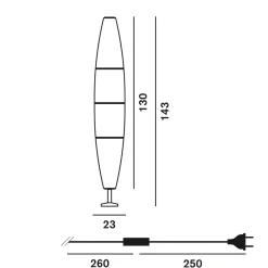 Foscarini Havana Outdoor Terra Bassa