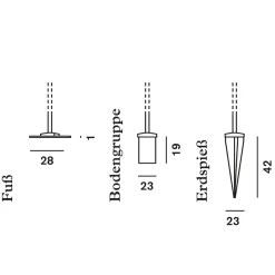 Foscarini Havana Outdoor Terra Bassa