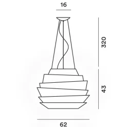 Foscarini Le Soleil LED Sospensione