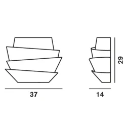 Foscarini Le Soleil Parete