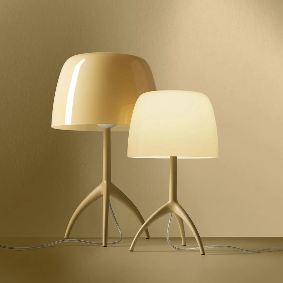Foscarini Lumiere Nuances Piccola Tavolo, mit Dimmer