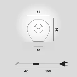 Foscarini Madre LED Tavolo & Vase