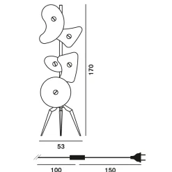Foscarini Orbital Terra