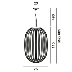 Foscarini Plass Grande Sospensione