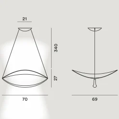Foscarini Plena LED Sospensione