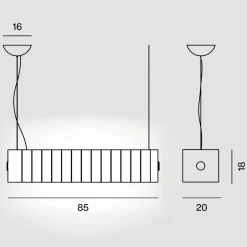 Foscarini Pli LED Sospensione