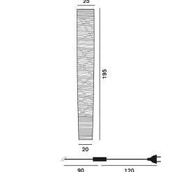 Foscarini Tress Grande Terra