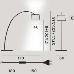 Foscarini Twiggy MyLight LED Terra