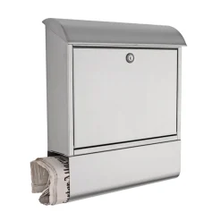 Heibi 43802 Briefkasten mit Zeitungsfach