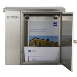 Heibi Briefkasten mit Zeitungsfach