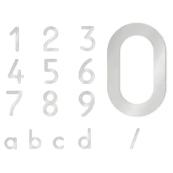 Heibi Max Hausnummer Edelstahl