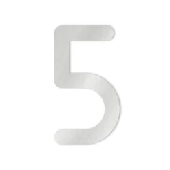 Heibi Max Hausnummer Edelstahl