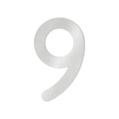 Heibi Max Hausnummer Edelstahl