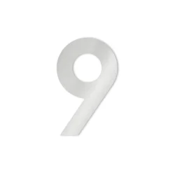 Heibi Midi Hausnummer, Edelstahl, Auslaufmodell