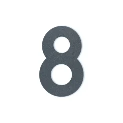 Heibi Midi Hausnummer, grau, Auslaufmodell